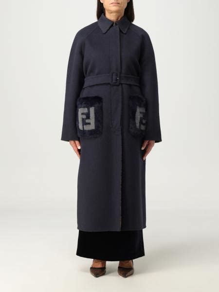 FENDI Cappotto Con Cintura 